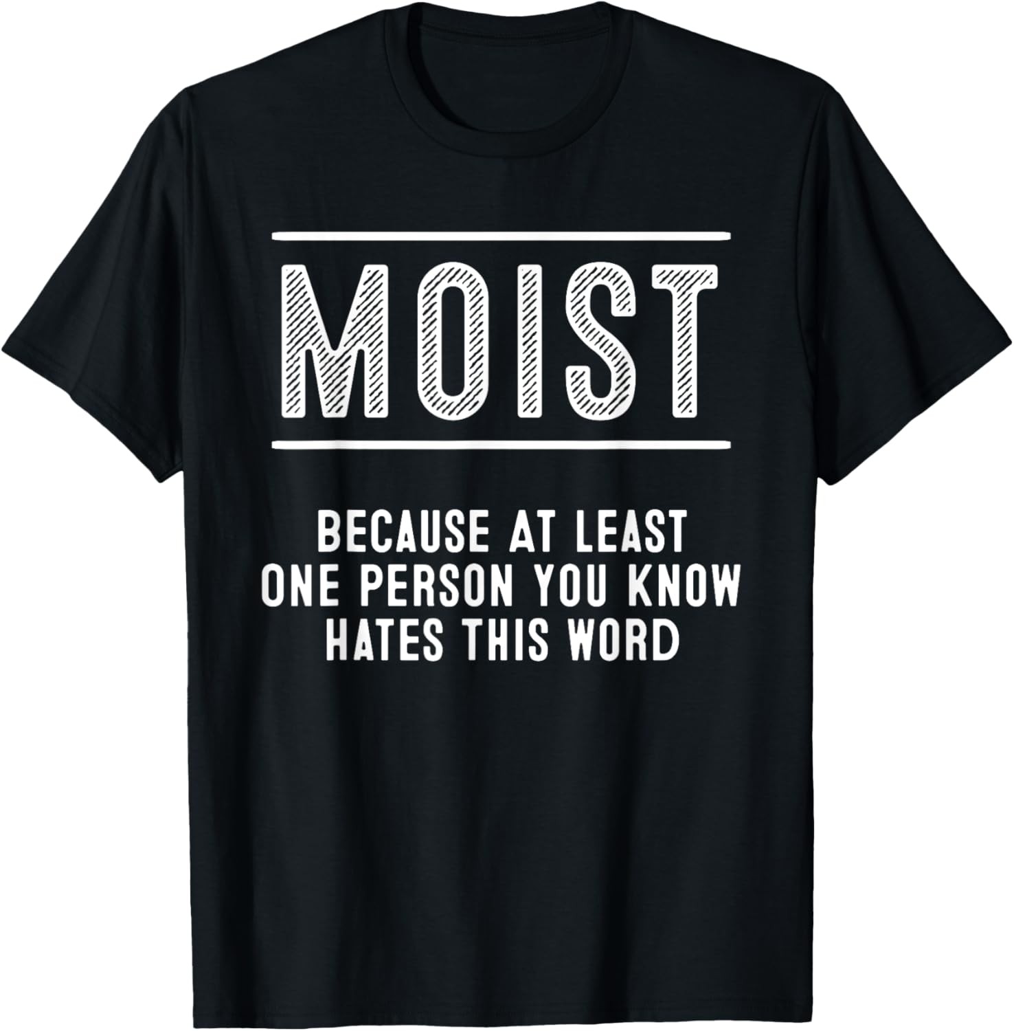 Funny Moist Gift For Men Women Cool Sarcastic Word Pun Lover T-Shirt