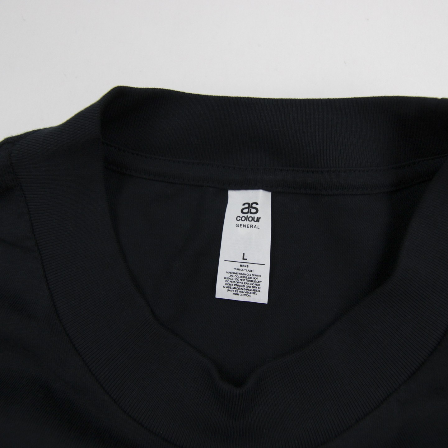 AS Colour Long Sleeve Shirt Men’s Black New without Tags L