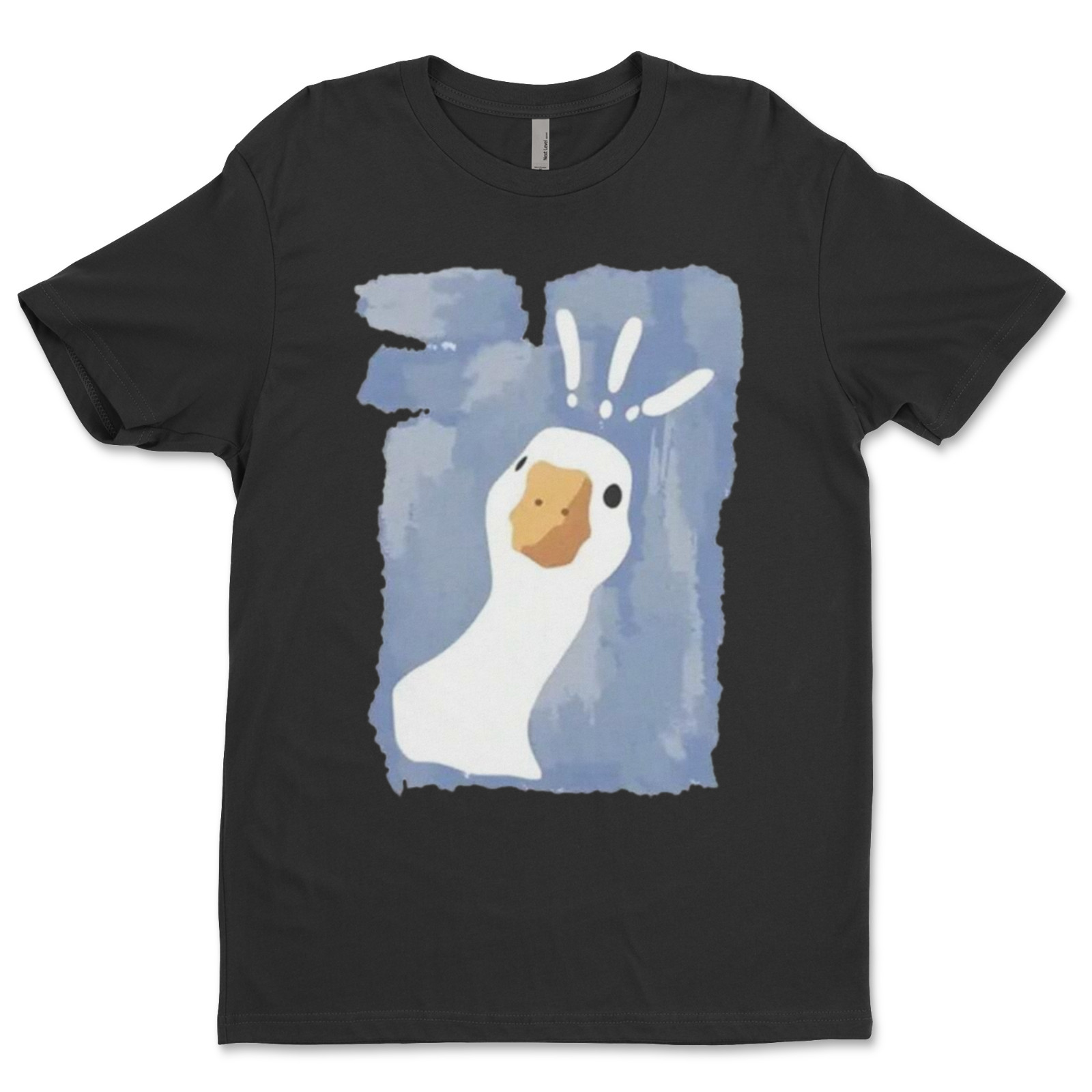 DTF Surprise duck/ Custom Unisex Soft Style T-Shirts, Next Level- Cotton