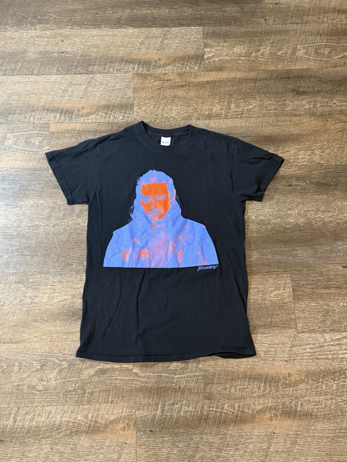 Post Malone Stoney Graphic T Shirt Small Black Rap Hip Hop Concert Tee