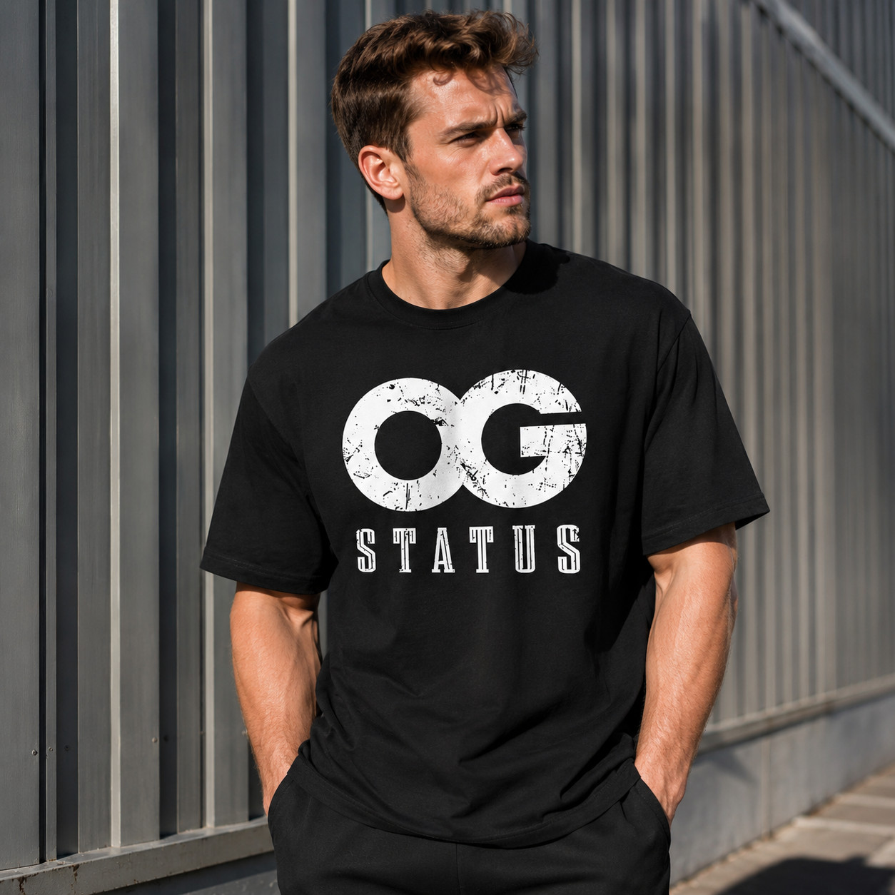OG Status Shirt Bold Graphic Streetwear Tee