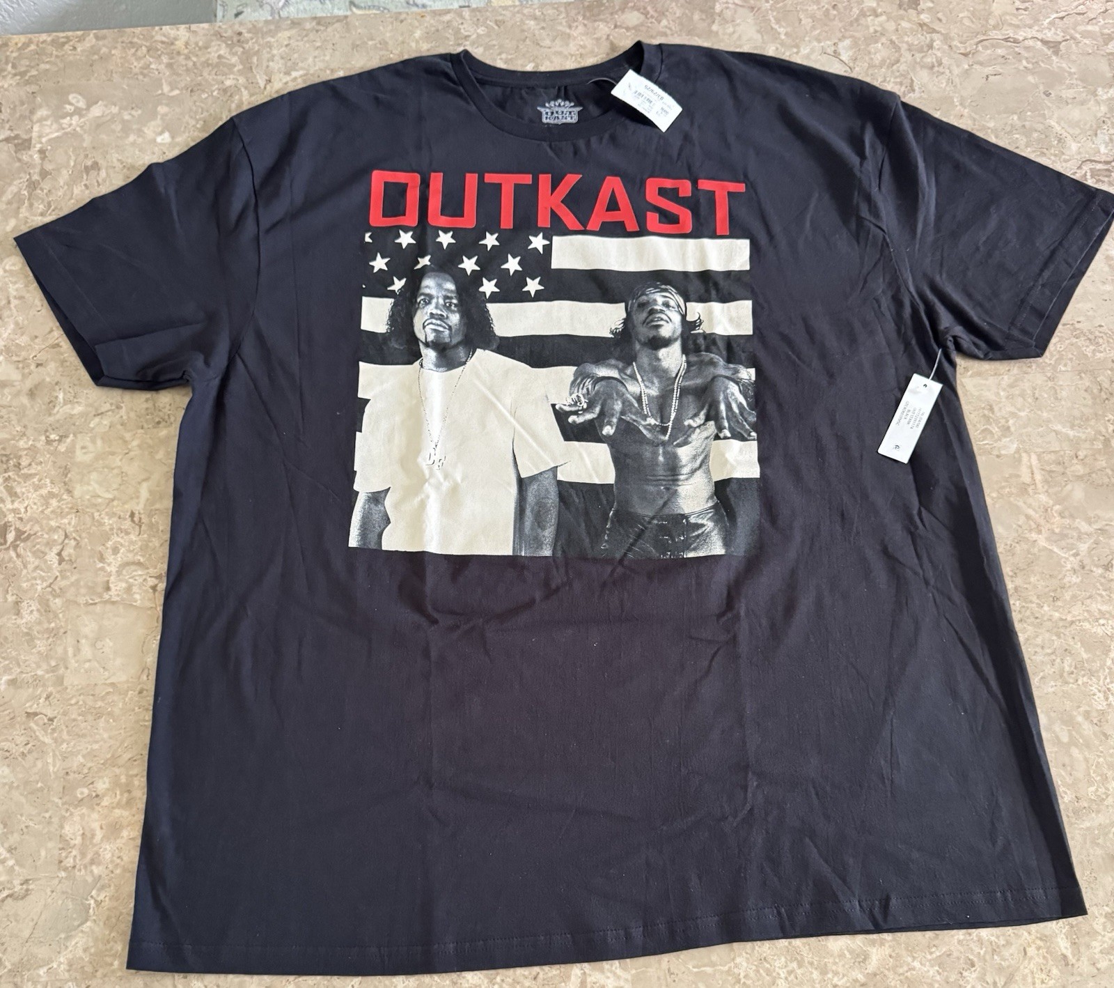 Outkast Shirt 3XL Stankonia Graphic Tee Black Rap Hip Hop Music Merchandise NWT