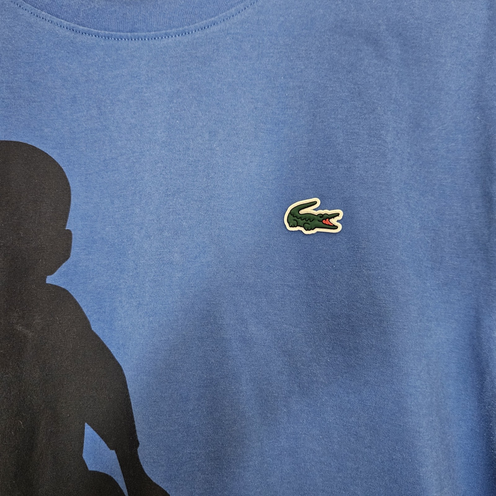 Lacoste Sport x Novak Djokovic Colab Men’s Tennis Graphic Tee Shirt