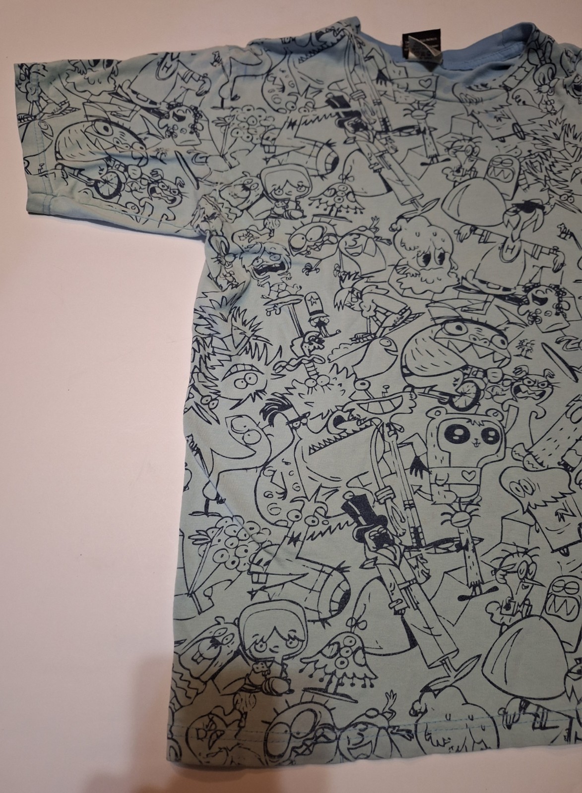 VTG Cartoon Network Fosters Home for Imaginary Friends Shirt M Flaws
