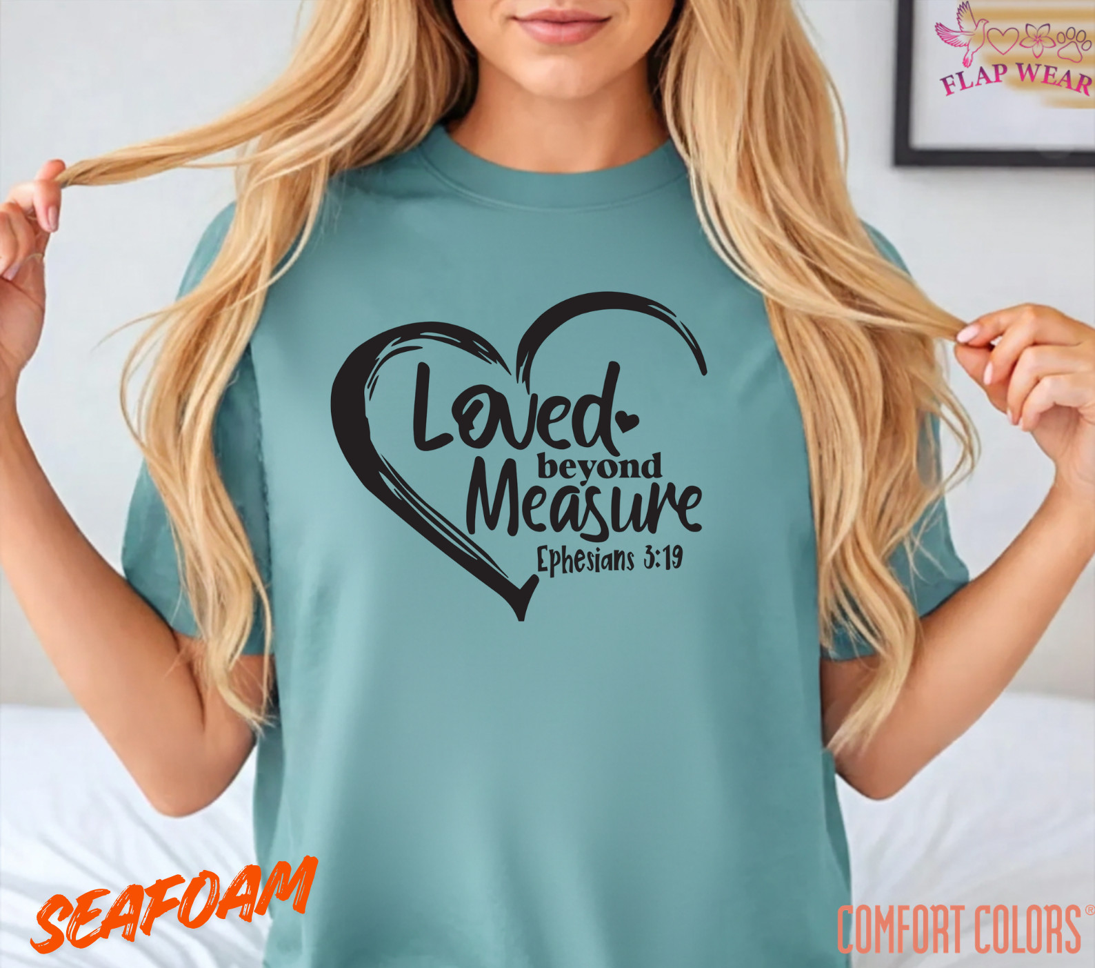 Unisex Loved Beyond Measure T shirt Men T shirt Women valanity Romantic