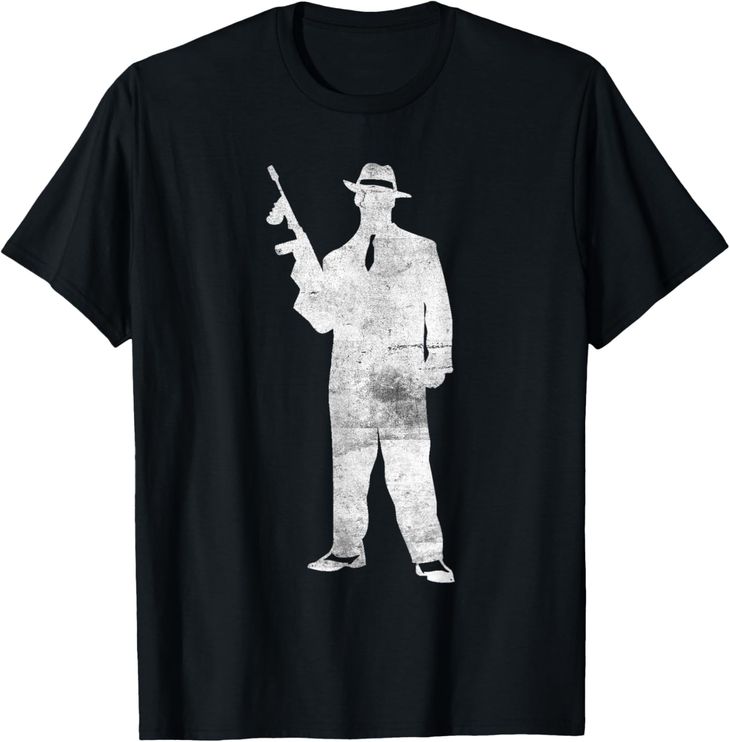 Mens Vintage 1920’s Great Gatsby 20’s Gangster T-Shirt