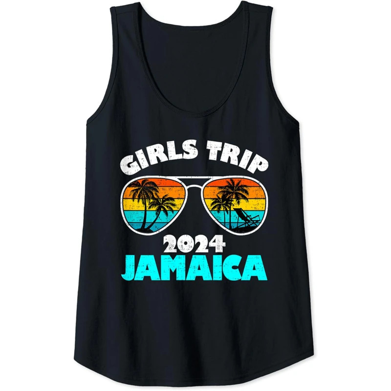 New Design 2026 Jamaica Flag Tank Top For Men Summer Sleeveless T-Shirt Cool 3d