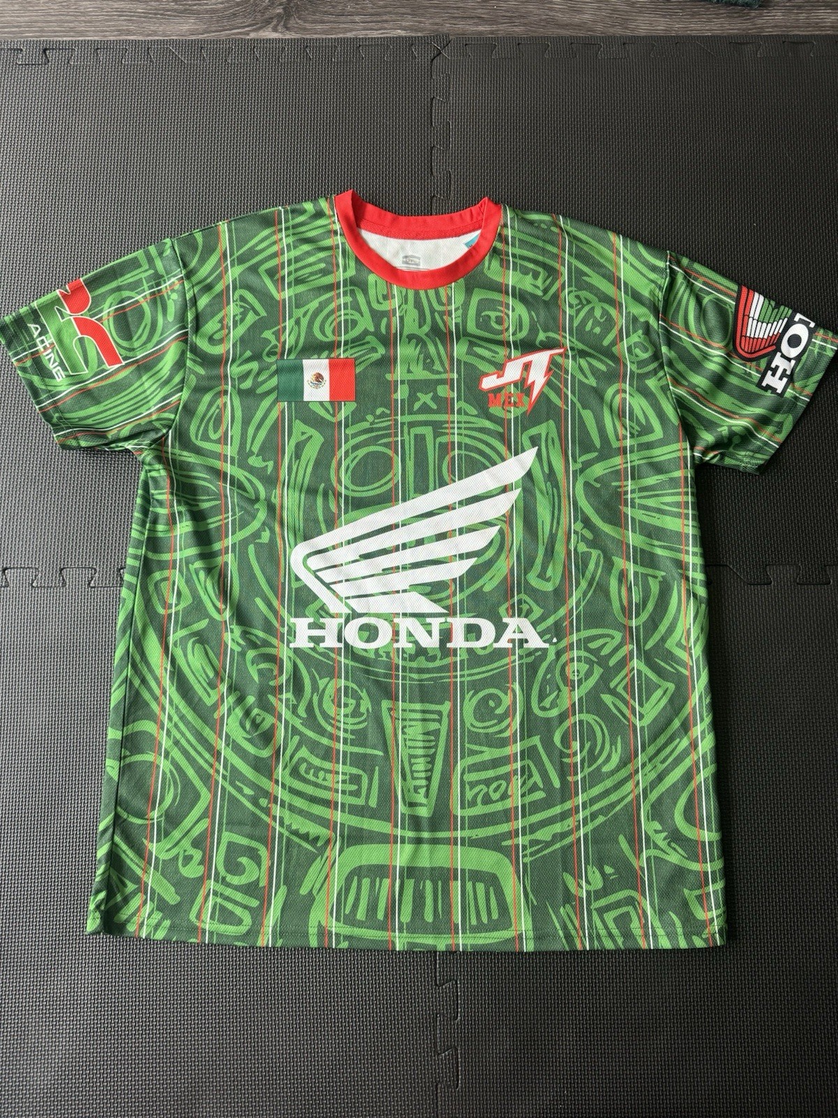 OFFICIAL LICENSED HONDA WORLD CUP RACING MEXICO JERSEY XL Brand New