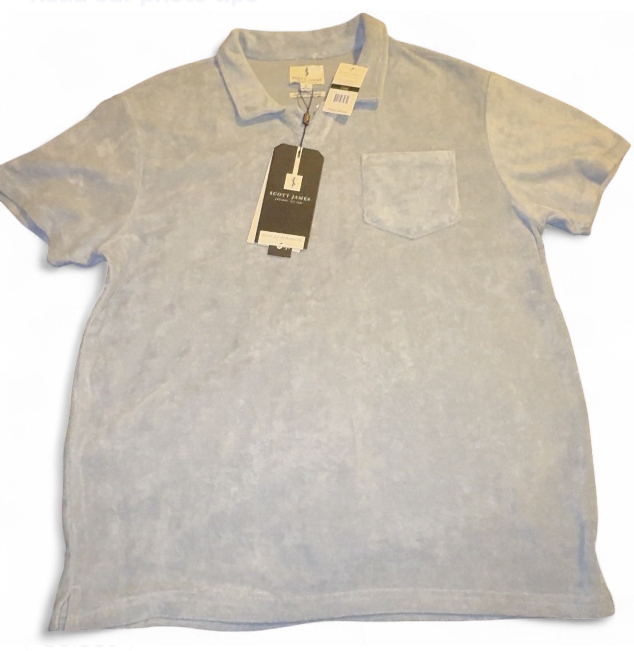 Scott James Grey Shirt Size Large