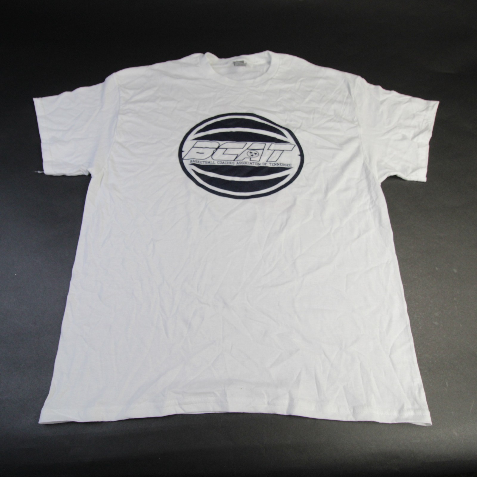 Gildan Heavy Cotton Short Sleeve Shirt Men’s White Used XL
