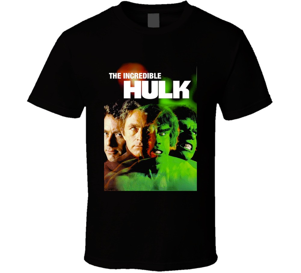 The Incredible Hulk Retro Tv Show T Shirt
