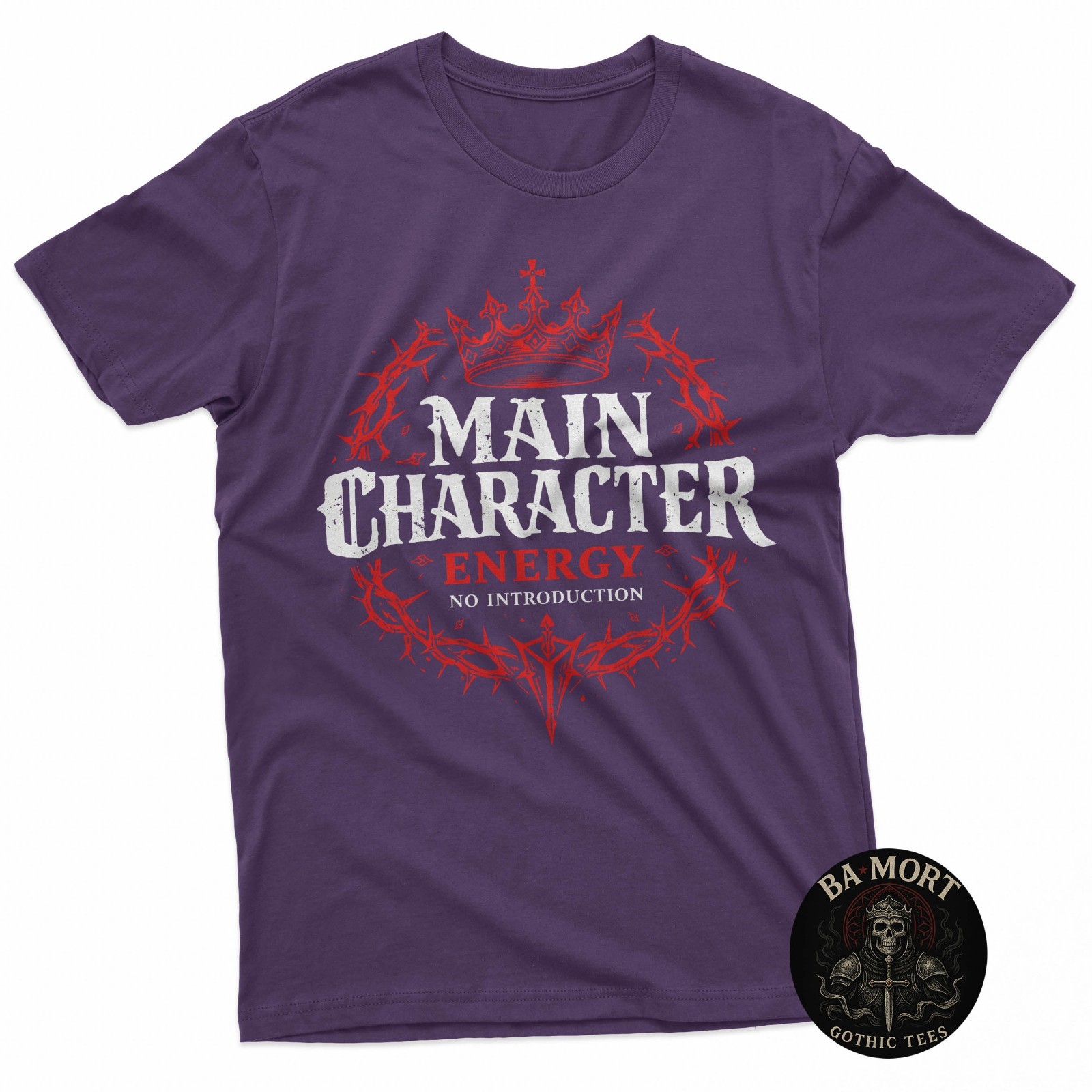 Main Character Energy No Introduction T-Shirt
