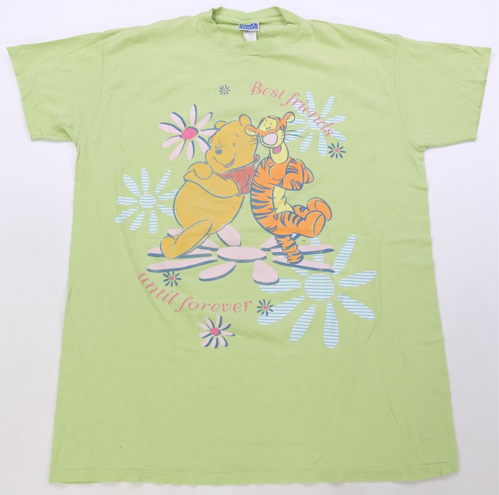 Rare VTG Winnie the Pooh Tigger Best Friends Until Forever T Shirt 2000s SZ OSFM