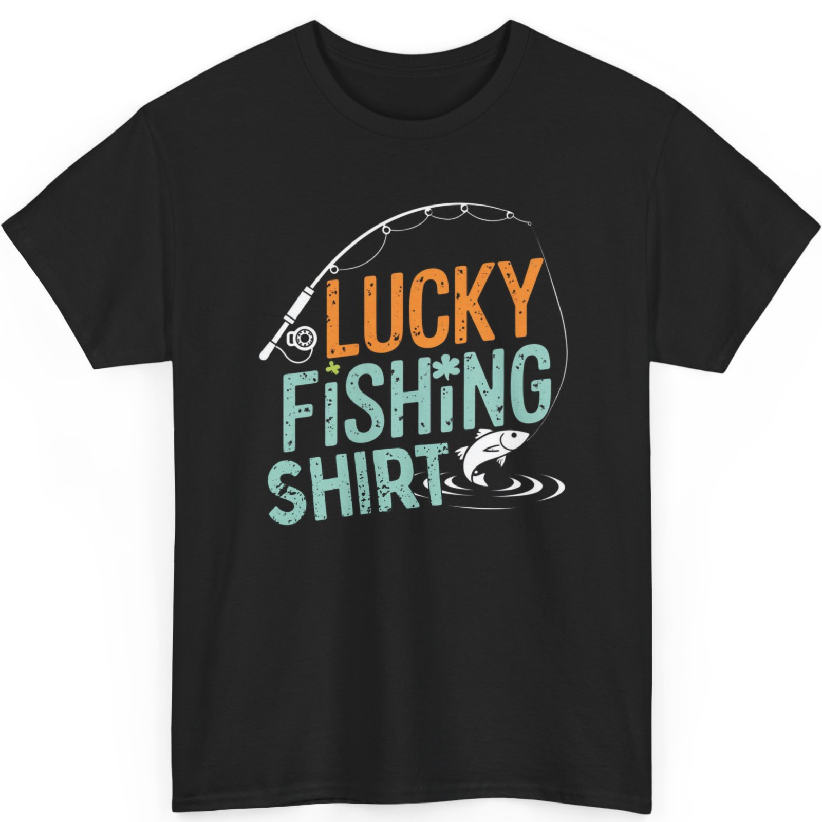 This Is My Lucky Fishing Fisherman’s Favorite Artwork T-Shirt