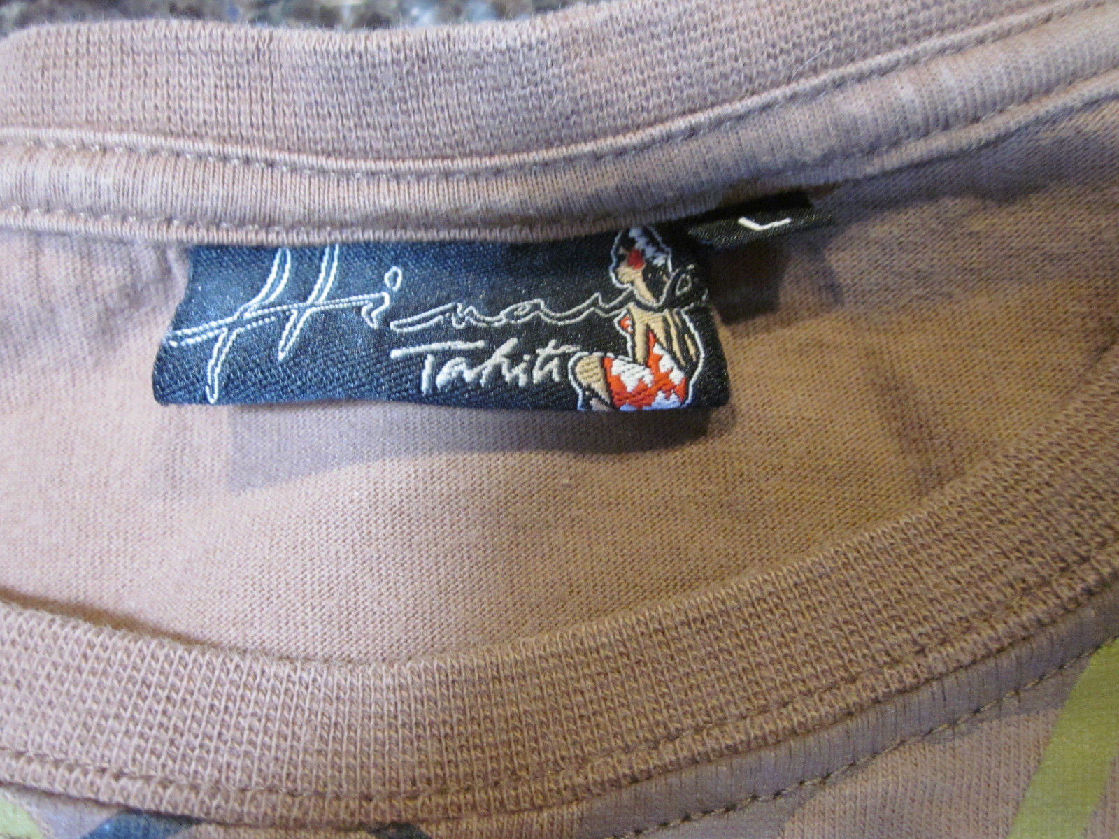 Very Rare Hinano Tahiti Island Girl Surf Shirt M