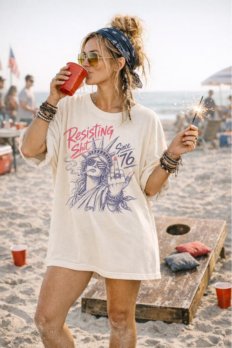 1776 Shirt Resistance Shirt Statue Of Liberty Funny 4th Of July Radical Feminist