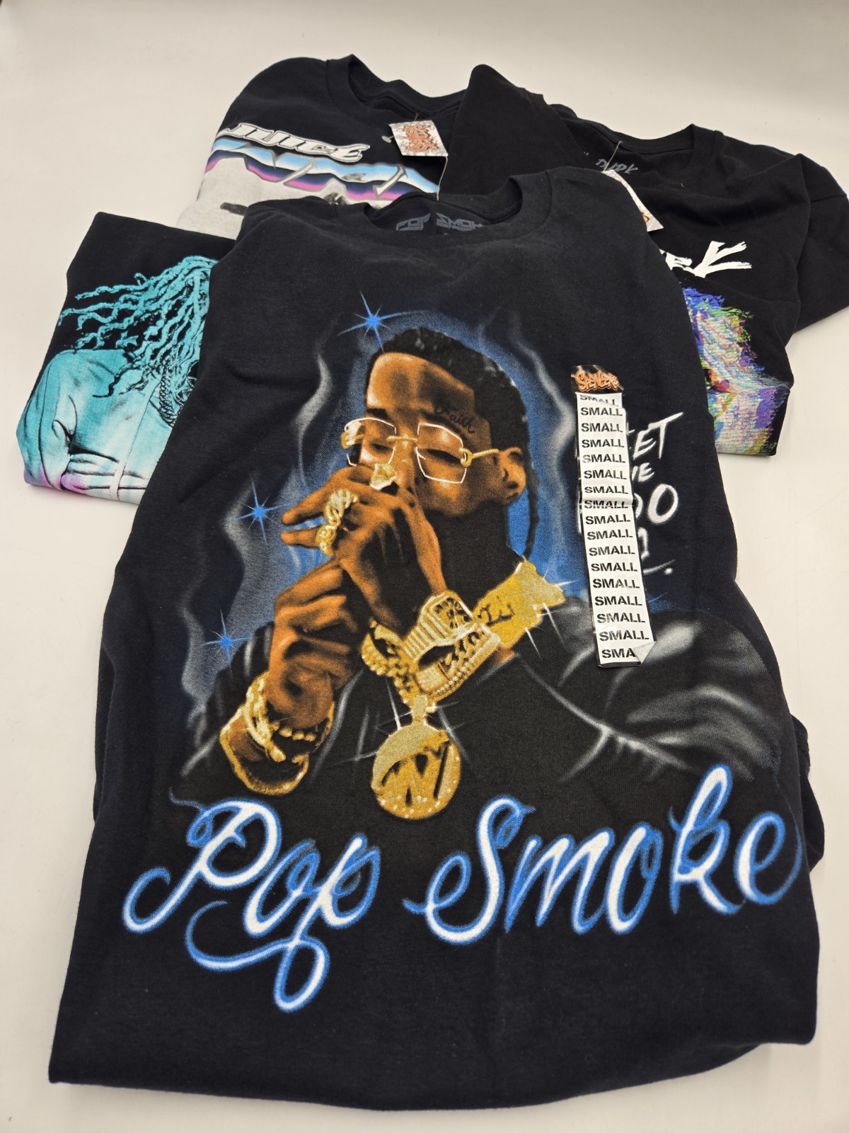 Band T-Shirts Lot (8) Mix Sizes Adult Small Bundle T Shirt New With Tag Spencer