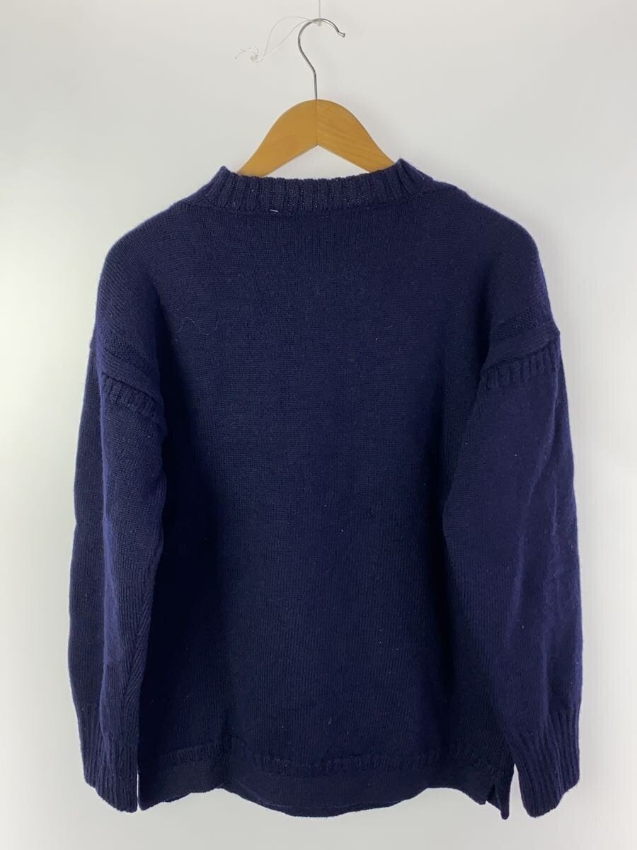 Other Brands Knit Sweater (Lightweight) Wool NVY Solid Color