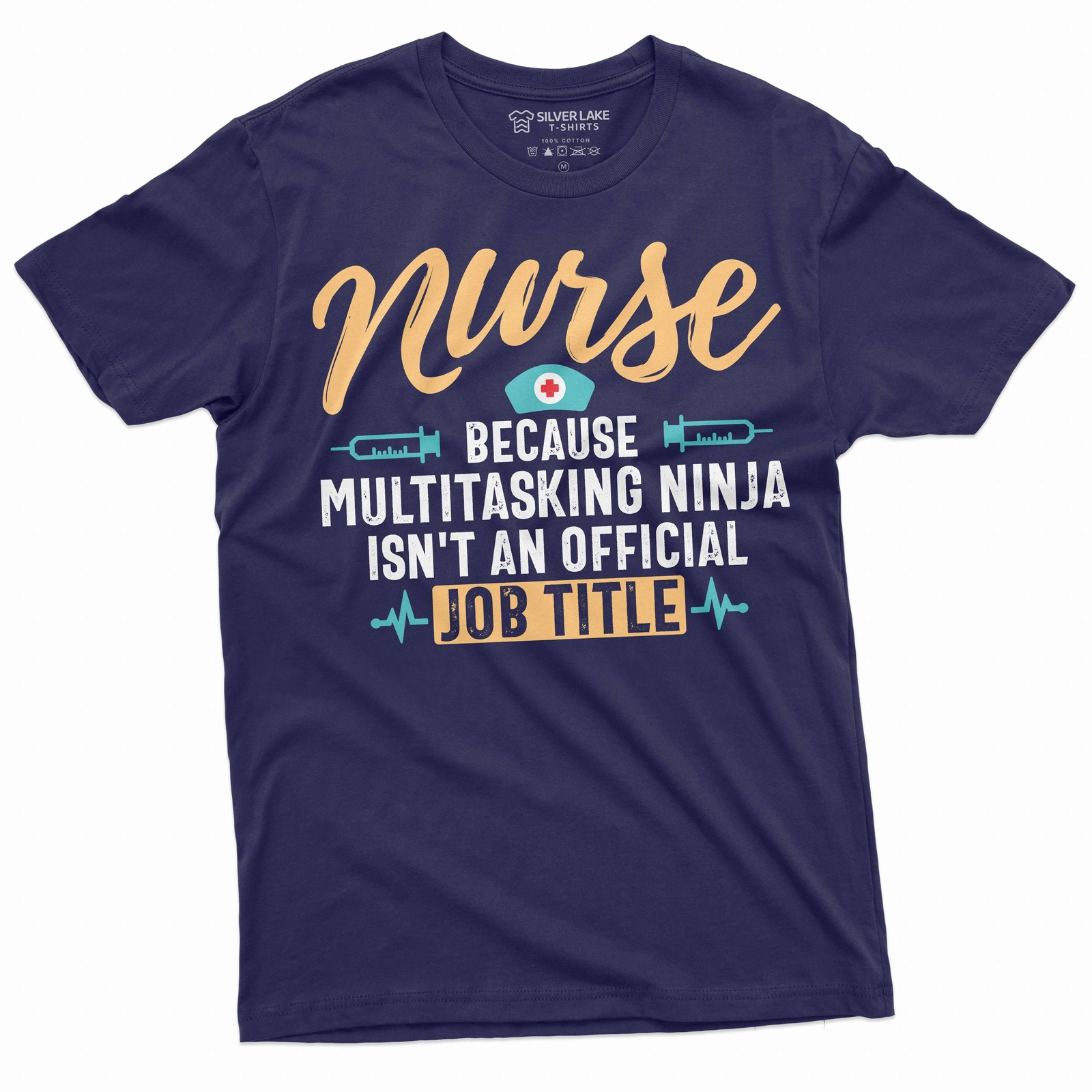 Nurse Funny shirt Nurses day Multitasking Tee Shirt Gift for Wife Mom CNA RN tee