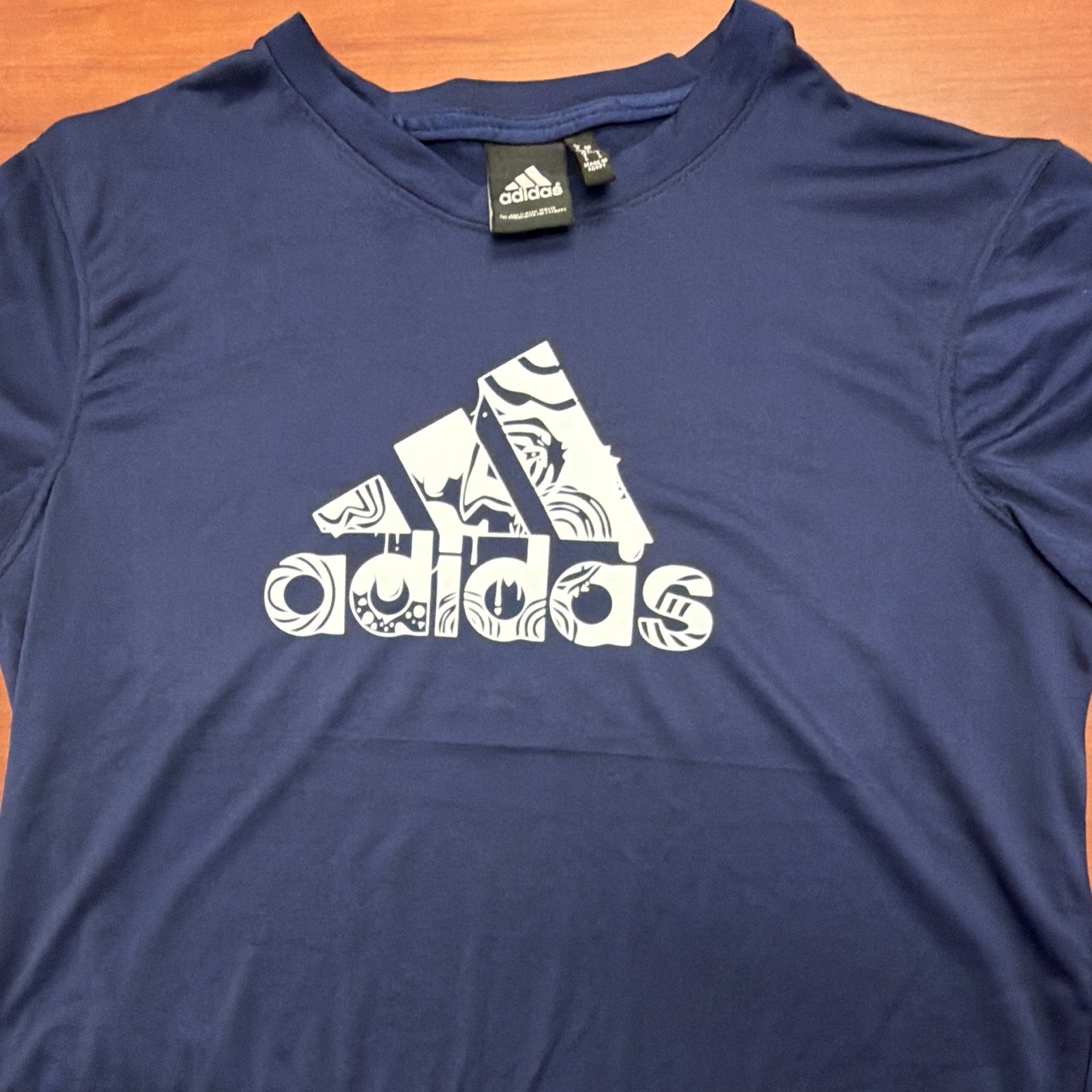 adidas Men’s Navy Blue Short Sleeve T-Shirt