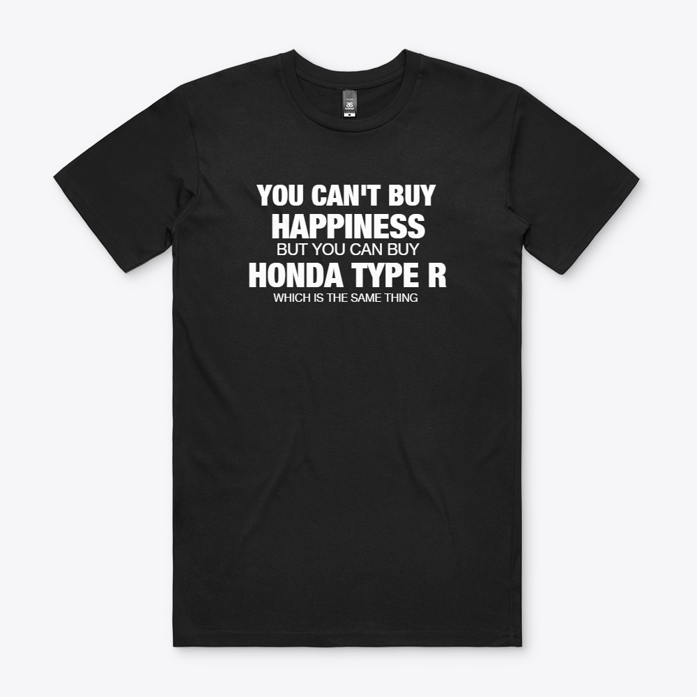 HONDA TYPE R CAR Funny Parody T Shirt Sport Racing S to 2XL Gift