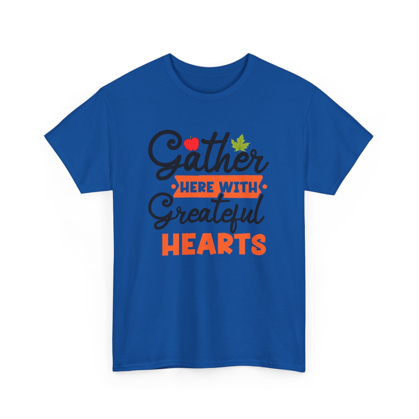 Fall Aesthetic Shirt | Autumn Leaves Tee | Gather Her With Greatful Hearts Shirt
