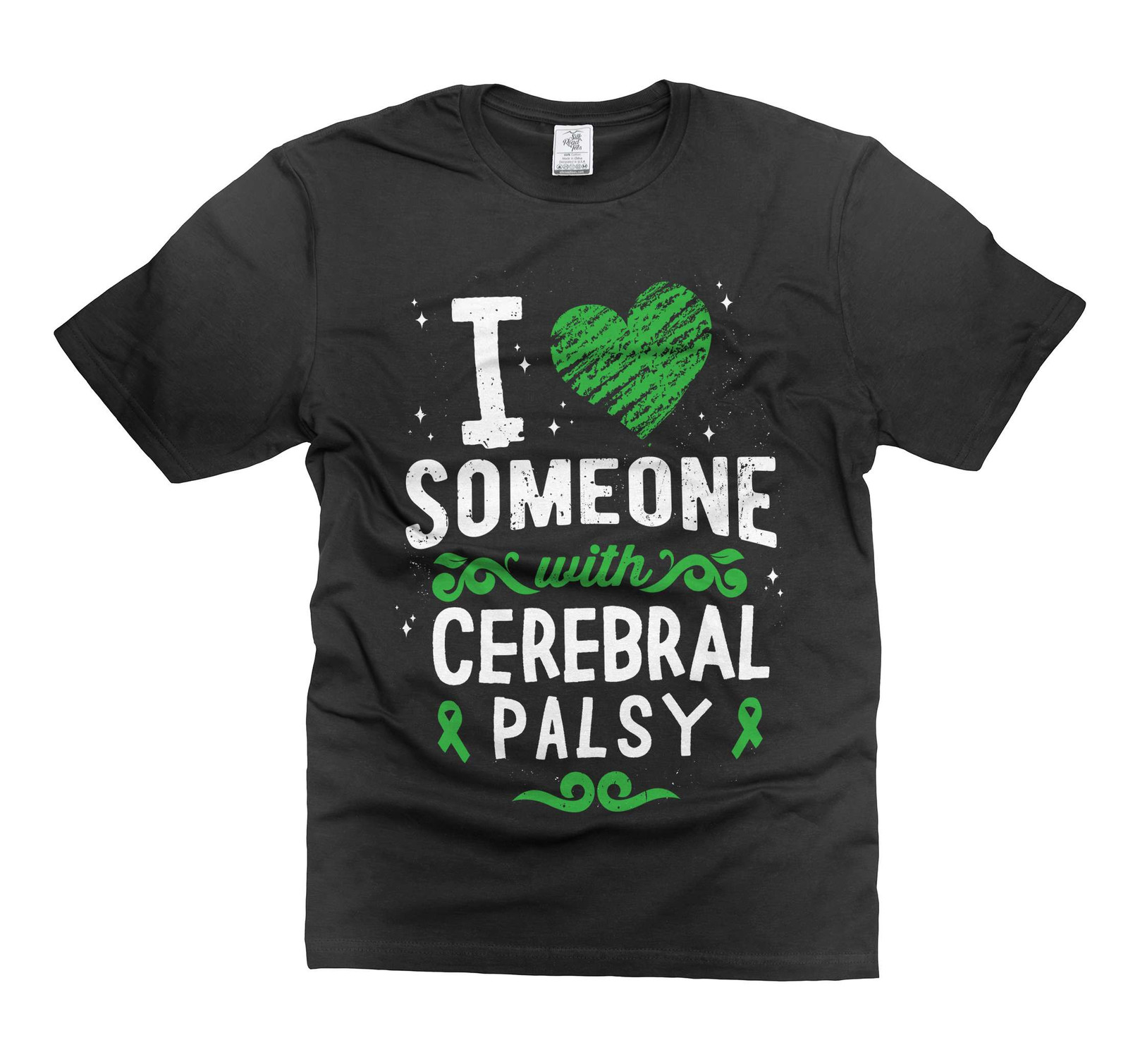 I Love Someone With Cerebral Palsy T-Shirt Cerebral Palsy Awareness T-Shirt