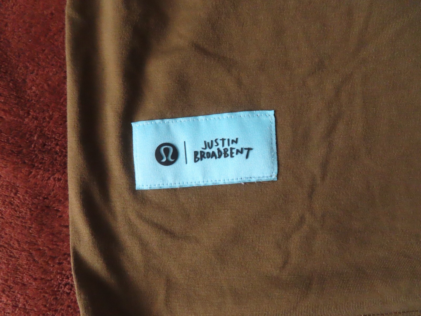 rare LULULEMON JUSTIN BROADBENT TEAM CANADA activewear long sleeve tshirt 2XL