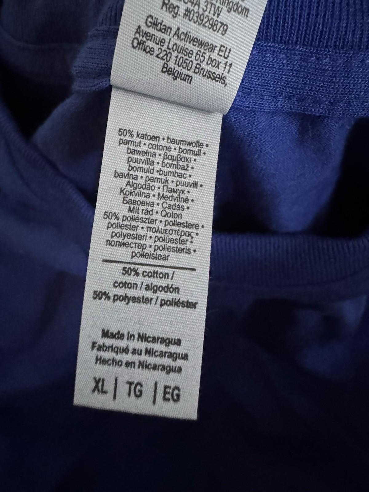 Gildan (20) Unisex X-Large G800 Dryblend T-Shirt’s Royal Blue Short Sleeve NEW