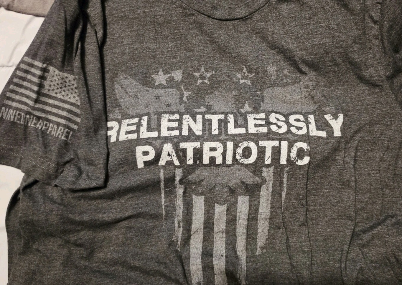 Lot of 12 Nine Line Men’s T Shirts XL Short Sleeve America 250th Patriots Club