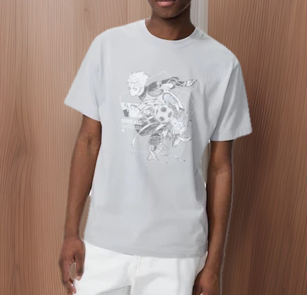 UNIQLO Manga UT Blue Lock T-Shirt 2026 From Japan New Gray Cotton Seishiro Nagi