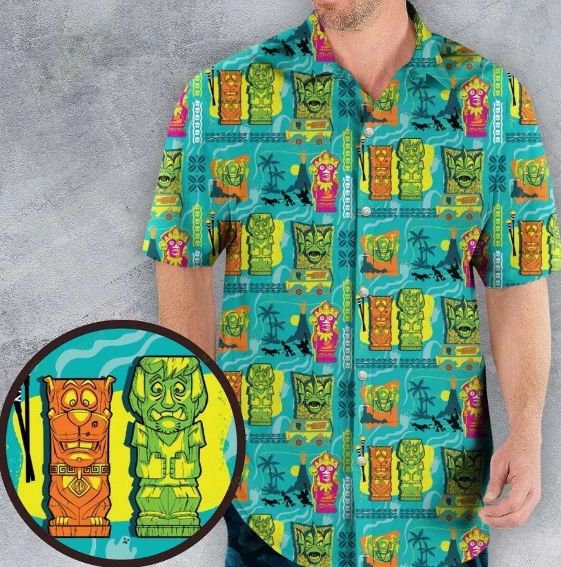 Scooby-Doo Aloha Hawaiian Shirt, Cool Hawaiian Shirt For Summer BL2638