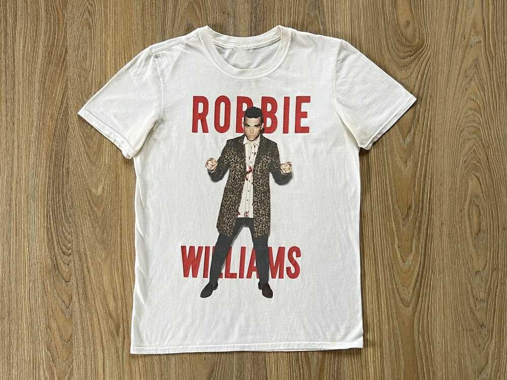 Robbie Williams 2017 Tour Shirt Classic White Unisex S-5XL 1J0176