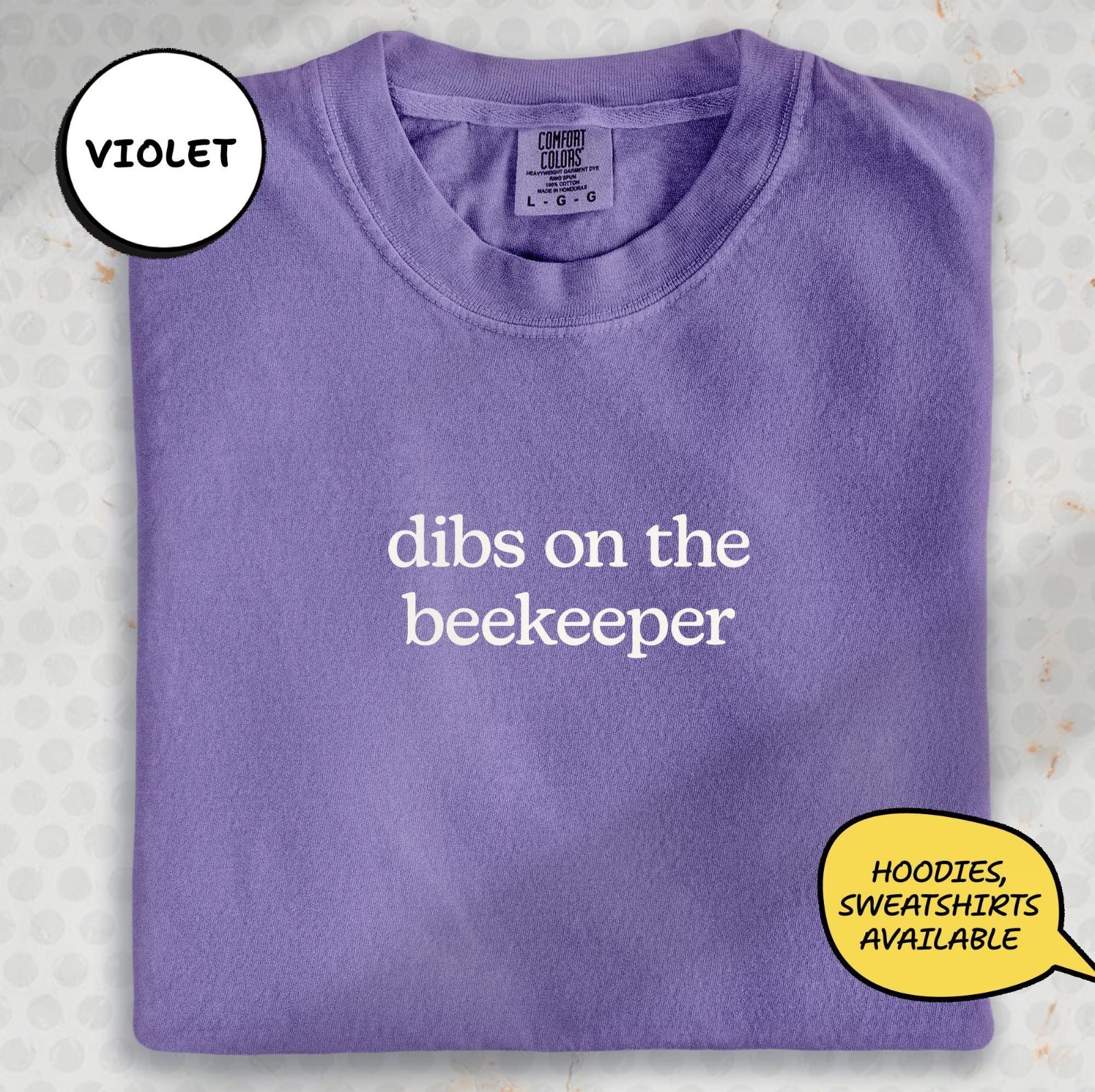 Comfort Colors Beekeeper Shirt, Funny Honeybee Lover Tee T-Shirt