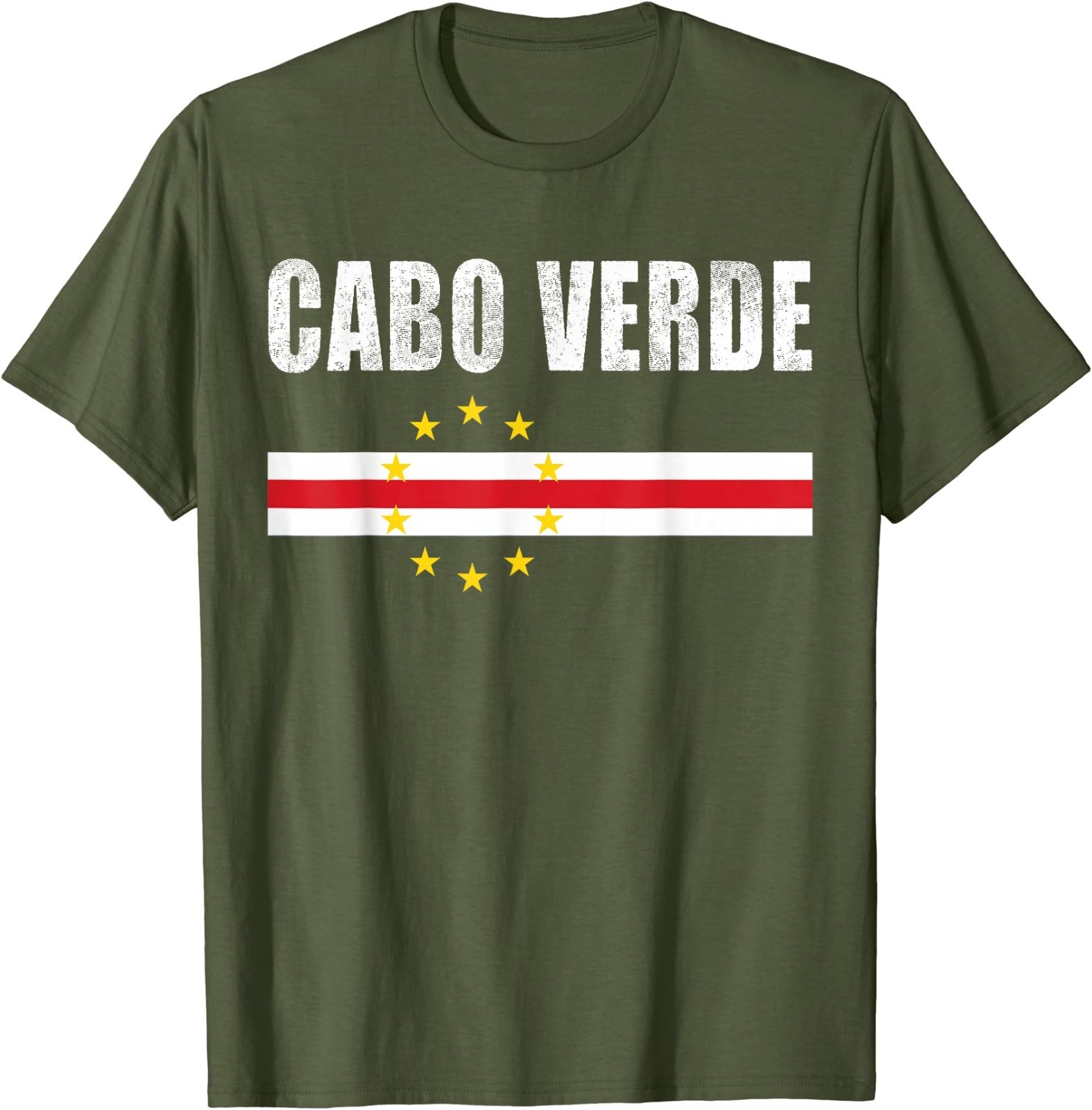 Cape Verde Flag, Cape Verdean, Proud Cabo Verde T-Shirt