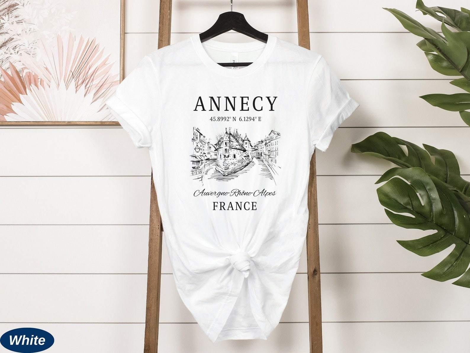 Annecy Shirt Travel Gift for France Trip Lovers Souvenir Tee
