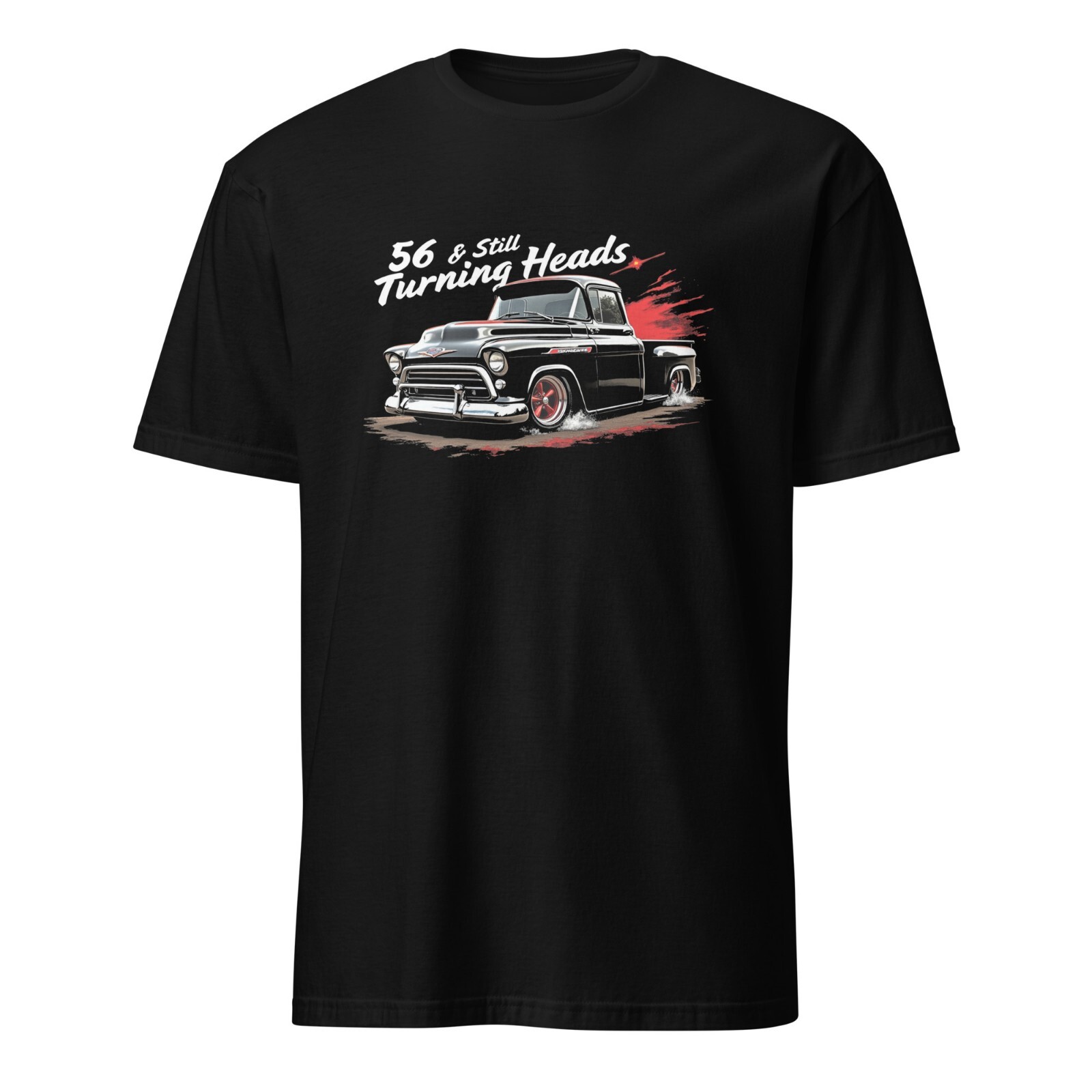 1956 Chevy Truck Graphic T-Shirt Vintage Automotive Apparel