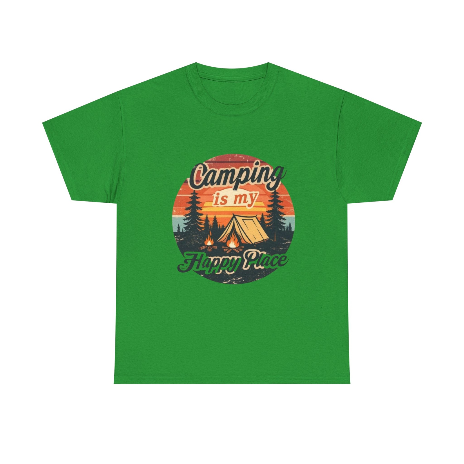 Camping is My Happy Place Unisex Heavy Cotton Tee, Outdoor Apparel, Gift […]
