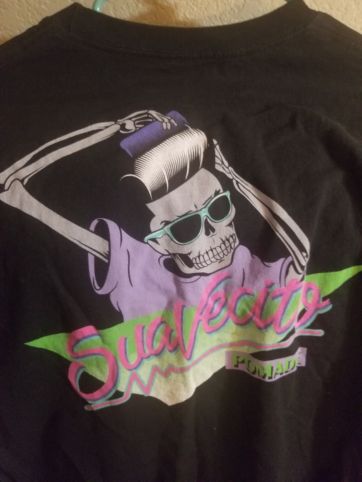 SUAVECITO POMADE SHIRT – 2XL – BLACK – ROCK-A-BILLY