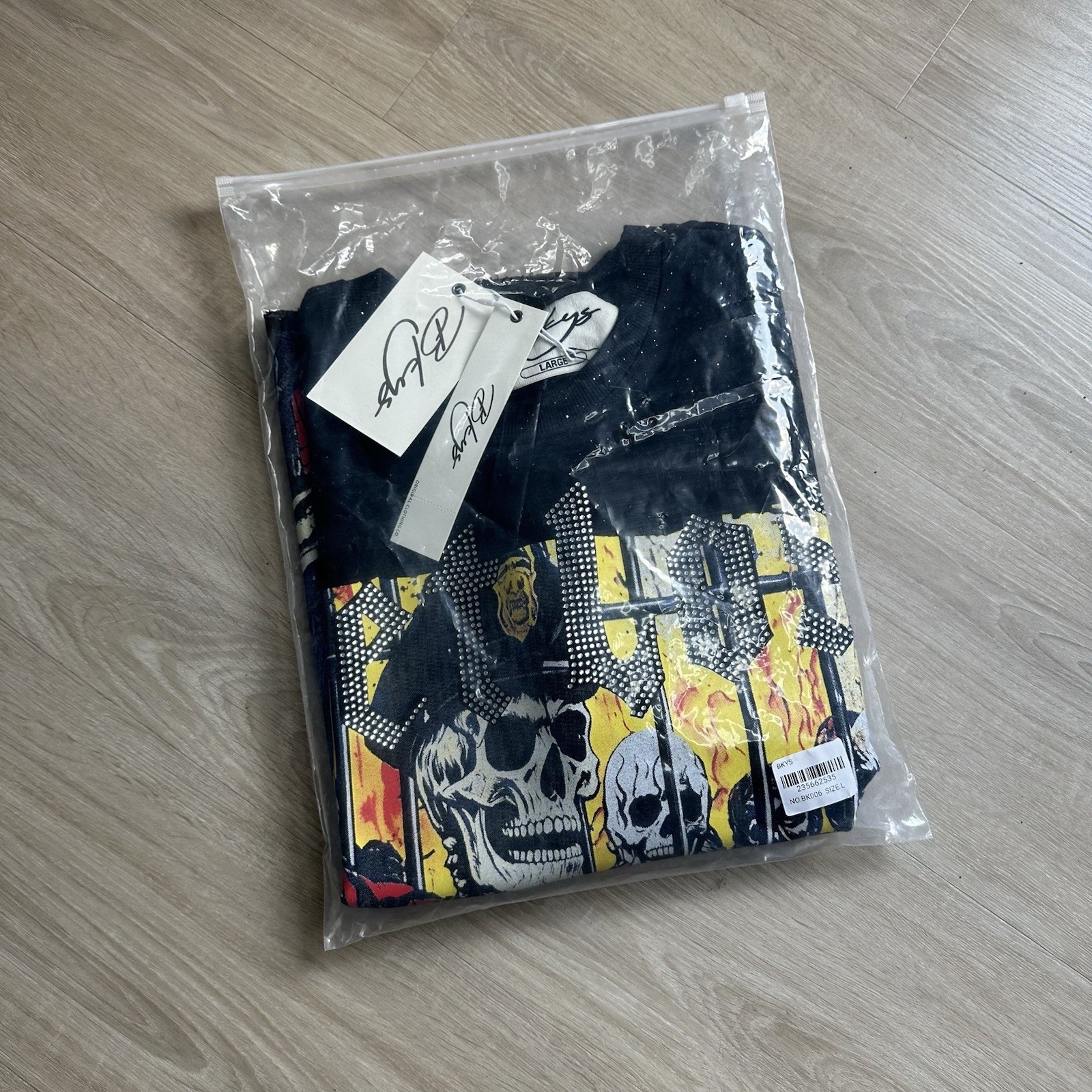 BKYS Get Lost F-Terry Cropped T-shirt Size L