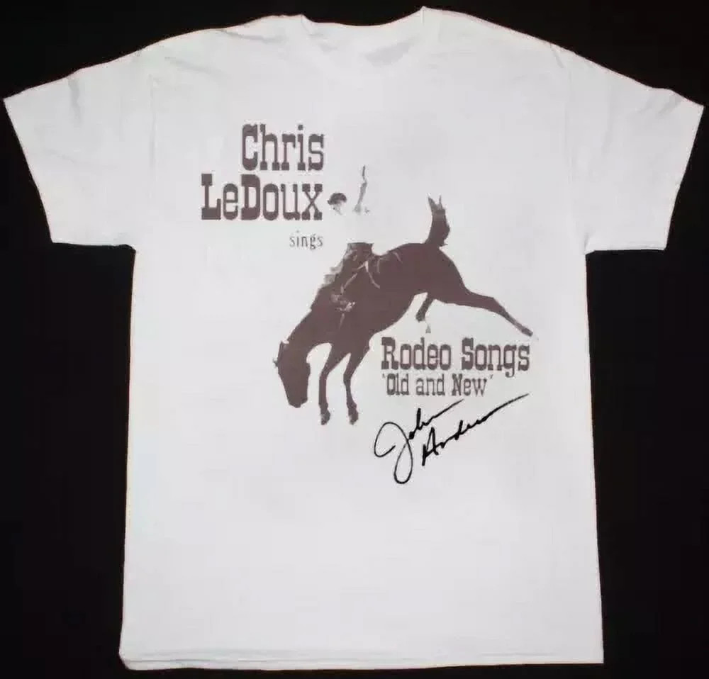 Chris LeDoux – Rodeo Songs Old And New Shirt White Unisex S-5XL 1H0364