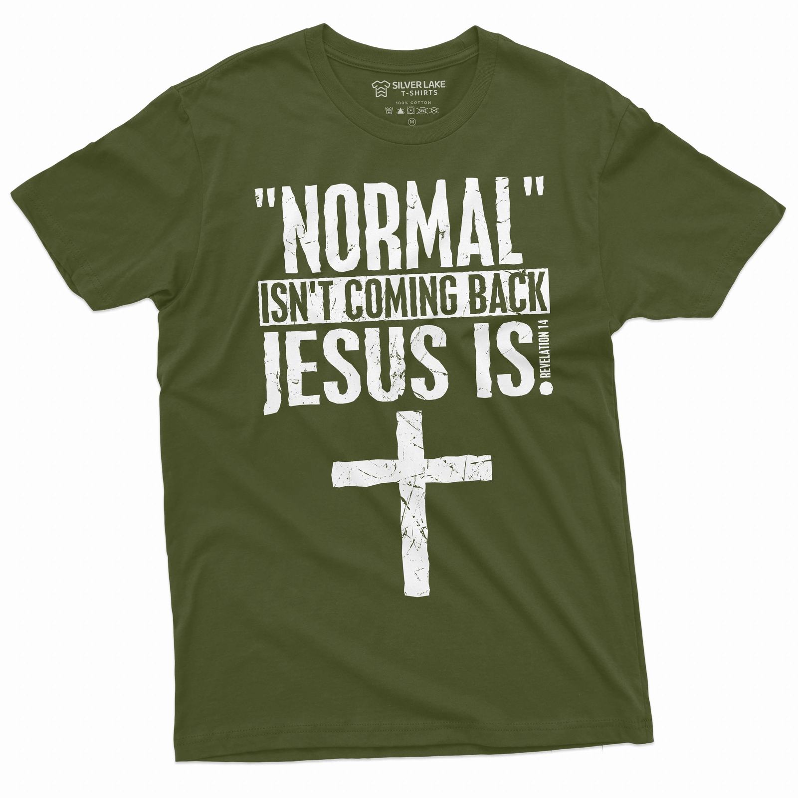 Normal is not coming back Jesus is T-shirt Christian Jesus Christ Gift tee