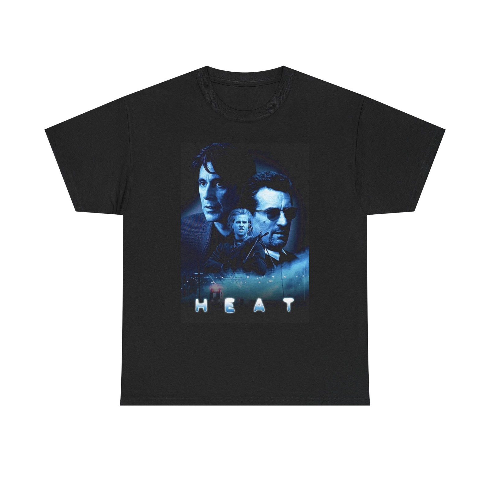 Heat Movie Graphic T Shirt Vintage Retro Poster 90s Unisex Heavy Cotton Tee