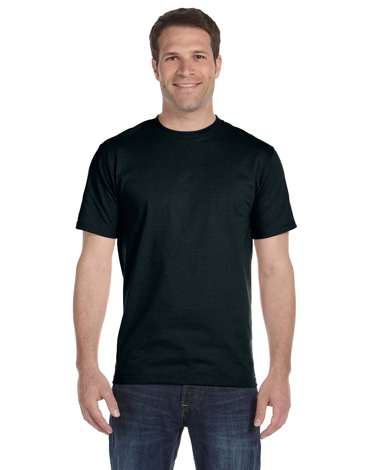 Hanes 518T Mens Big & Tall Short Sleeve 100% Ringspun Cotton Beefy-T T-Shirt