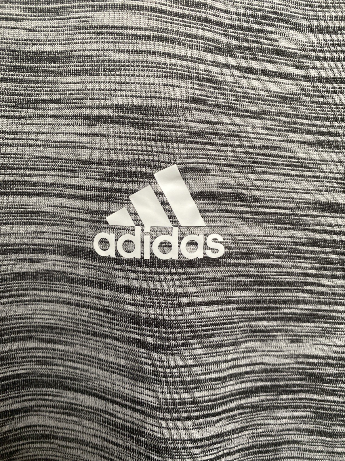NEW Adidas Climalite Large Men’s Gray T-Shirt Short Sleeve Crew Neck 3S Tee NWT