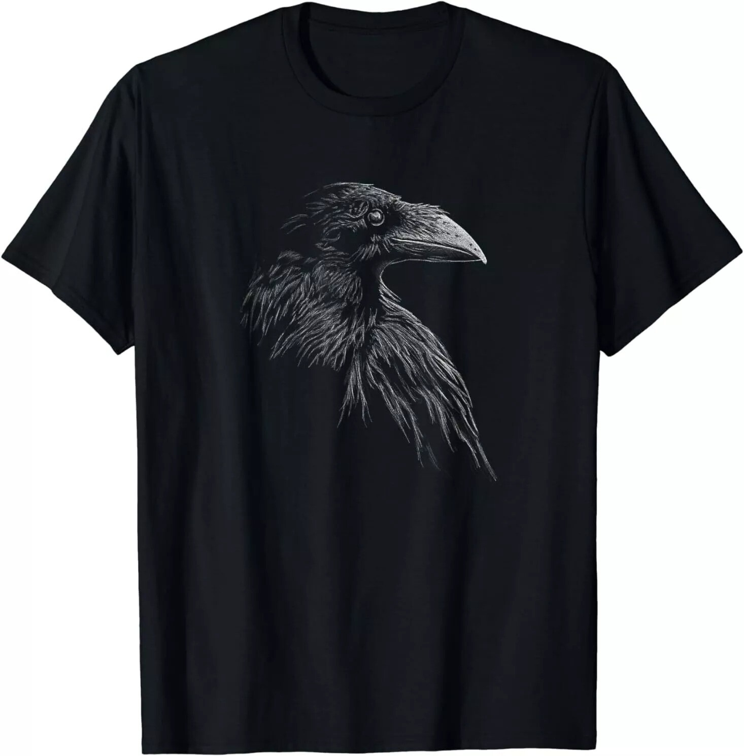 2025/NEW LIMITED Cool Black Raven Design Great Gift Idea Tee T-Shirt S-3XL