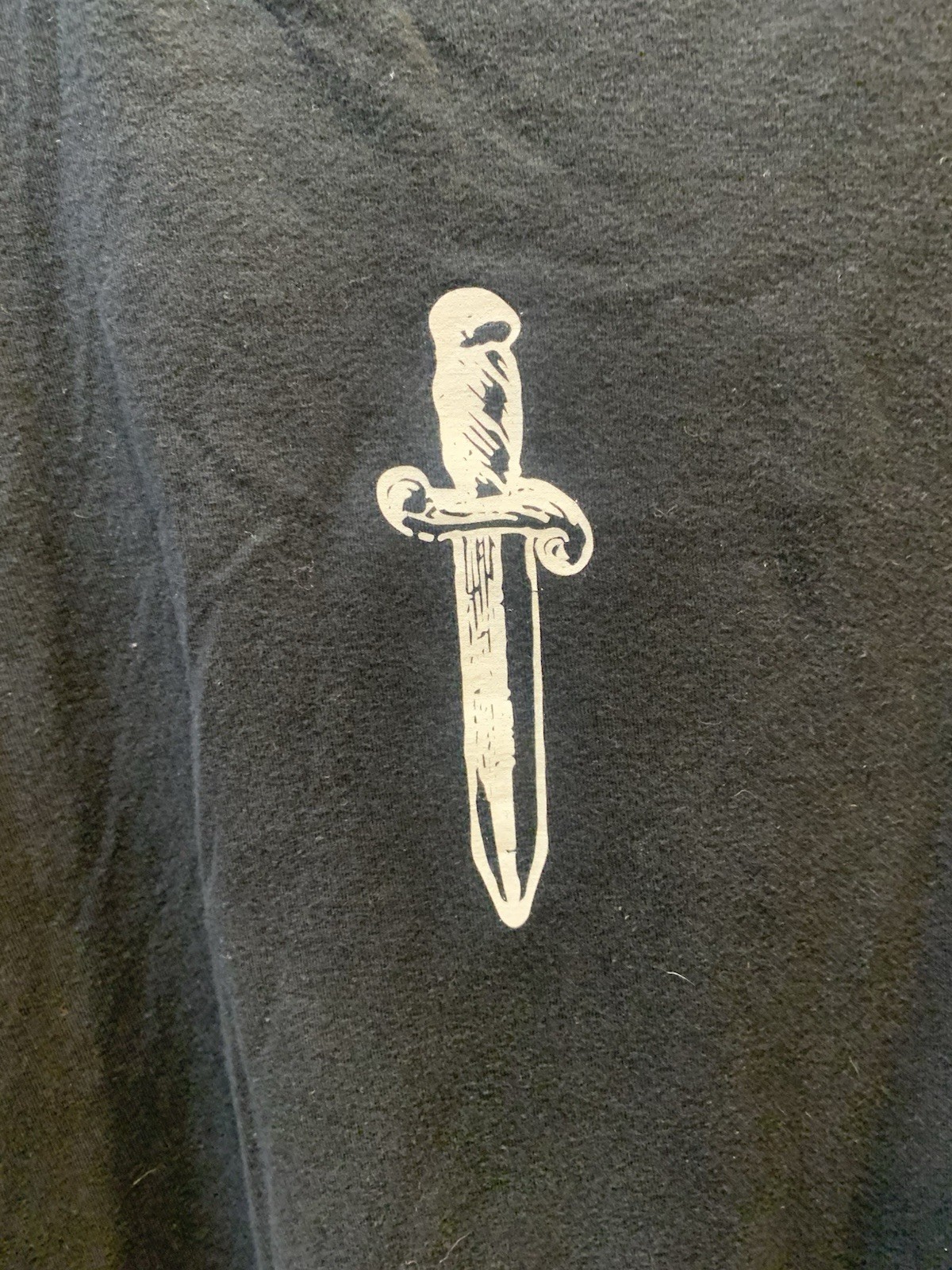 Young and Reckless 21 Savage Long-Sleeved Mens T-Shirt Size XL Black And White