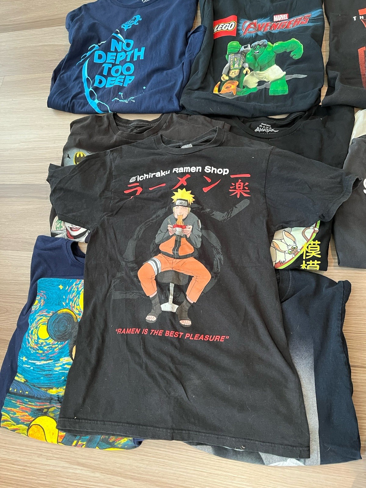 Lot Of 12 Amine Video Game Disney T Shirts Multi Size And Color Mickey Star Wars