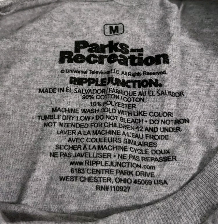 Ripple Junction Parks & Rec Pawnee-Eagleton Basketball T-Shirt Choose Your Size