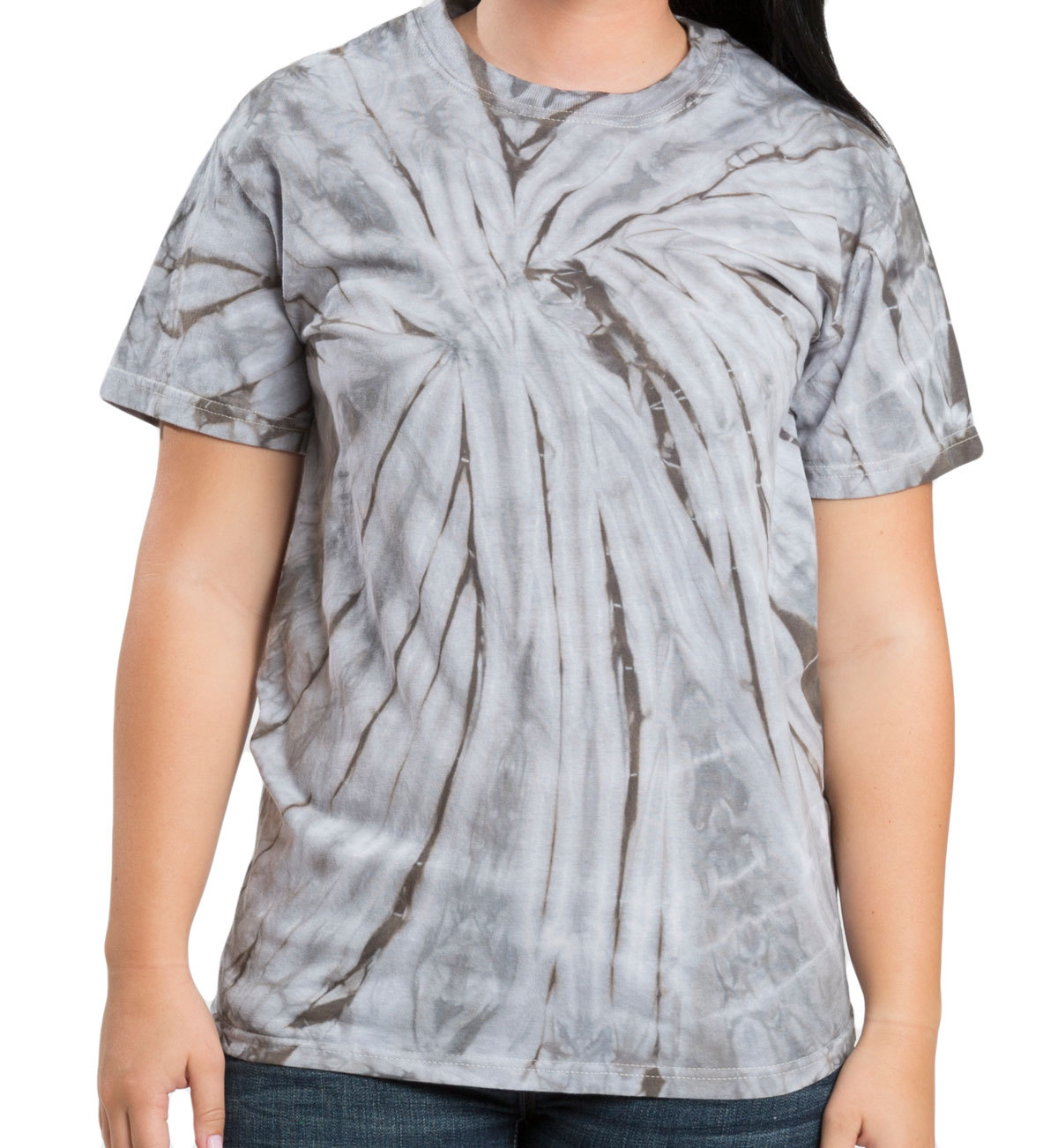 Tie Dye T-Shirts Plain Colors Kids and Adult Colortone 100% Cotton